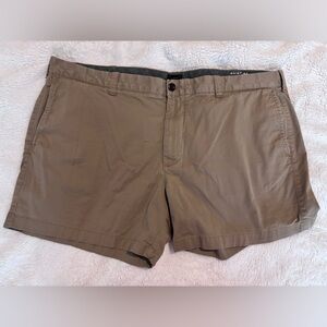 J. Crew Men's Khaki Flat Front Shorts